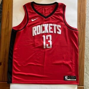 Nike Houston Rockets James Harden Swingman basketball jersey